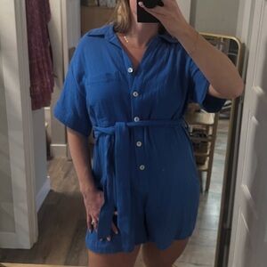 FRNCH gauze romper